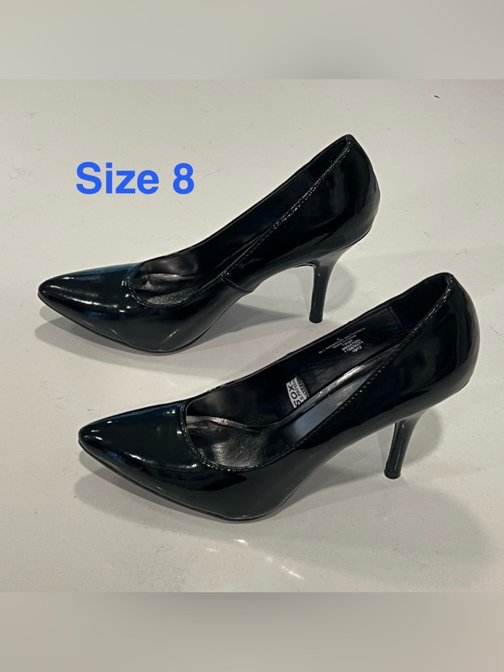 Mossimo Black Pointed-Toe Heels Size 8